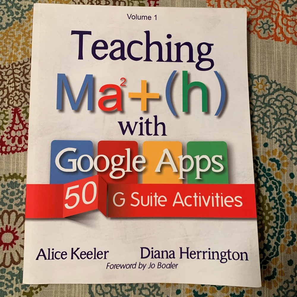 NWT “Teaching Math with Google Apps: 50 Activities” book